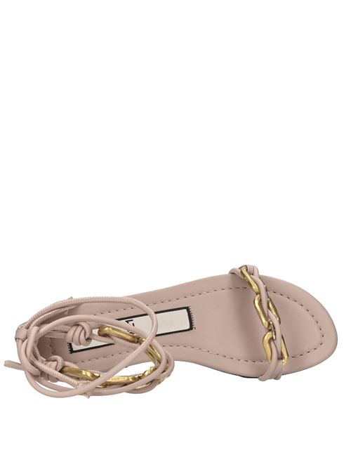 Sandali in pelle N°21 | EGPFT003NPC C001NUDE